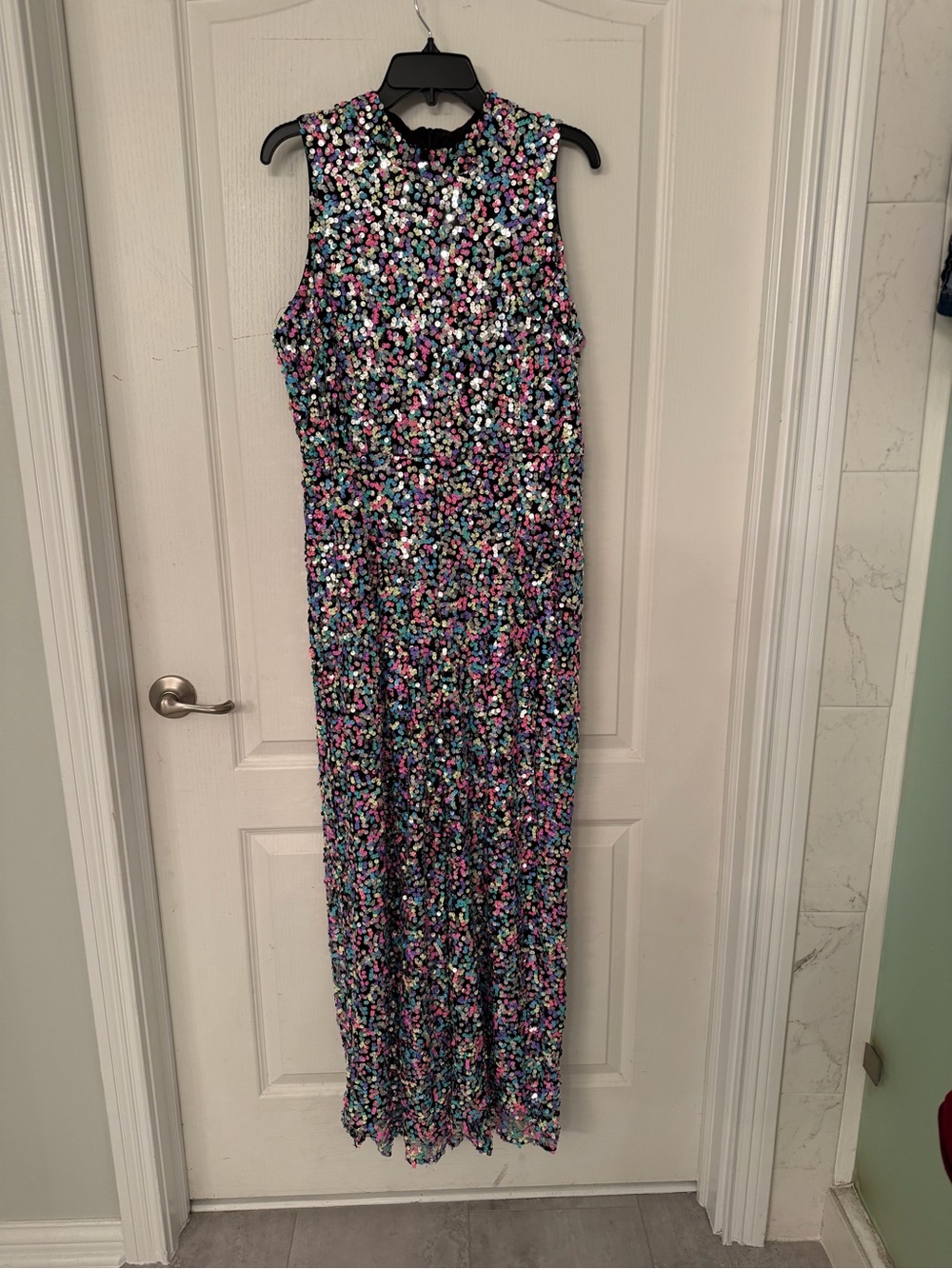 Multi-Color Sequin Jumpstuit